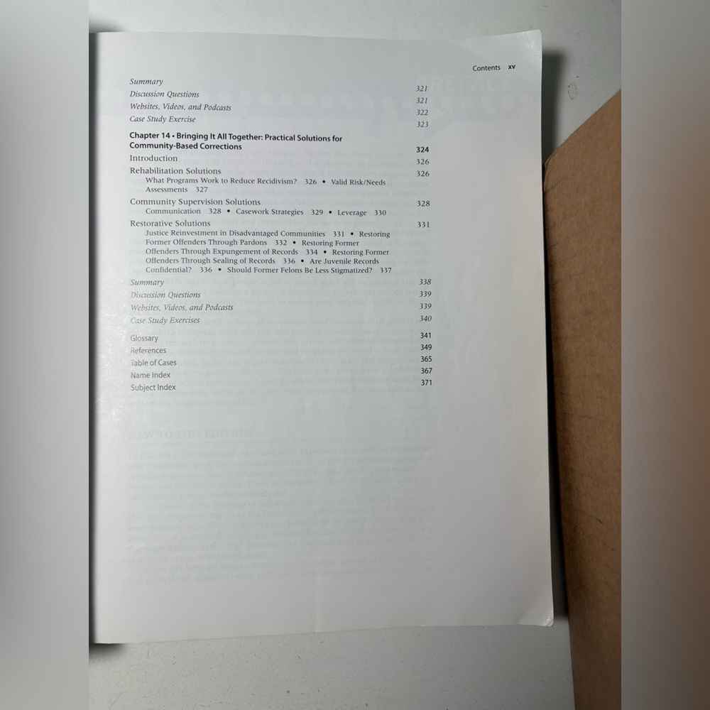Community-Based Corrections Tenth Edition Book - Picture 13 of 13